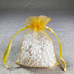 500pcs Organza Bags 5x7 7x9 9x12 10x15 13x18cm Wedding Party Christmas Favor Drawstring Gift Bag Jewelry Packaging Bags Pouch