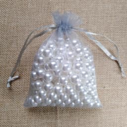 500pcs Organza Bags 5x7 7x9 9x12 10x15 13x18cm Wedding Party Christmas Favor Drawstring Gift Bag Jewelry Packaging Bags Pouch