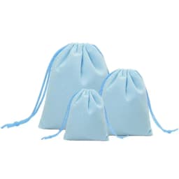 100PCS 5x7 7x9 10x12 Velvet Dust Pouch Jewelry Bag Black Gift Large Earphone Red Blue Pink Colors Cotton Rope Drawstring Pocket