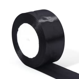 25Yards/Roll Black Satin Ribbons for Wedding Christmas Party Decorations DIY Bow Craft Ribbons Card Gifts Wrapping Supplies