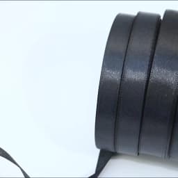25Yards/Roll Black Satin Ribbons for Wedding Christmas Party Decorations DIY Bow Craft Ribbons Card Gifts Wrapping Supplies
