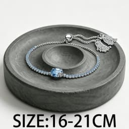 2026 New 925 Silver Sparkling Inlaid Tassel Cuban Women's Bee Plant Specimen Bracelet Display Tool Exquisite DIY Charm Jewelry