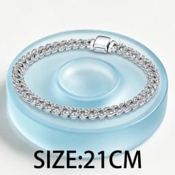 2026 New 925 Silver Sparkling Inlaid Tassel Cuban Women's Bee Plant Specimen Bracelet Display Tool Exquisite DIY Charm Jewelry
