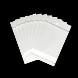 50/100pcs 6.4x4cm Paper Display Cards Stainless Steel Earring Package Jewelry Box Bag Holder Stand Storage Package Wholesale