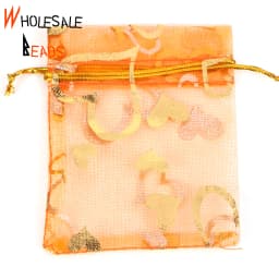 50pcs/Lot 35 Colors 7x9cm 9x12cm Drawstring Organza Bags Jewelry Packaging Bags Candy Wedding Party Bags Wholesale Gifts Pouches