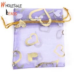 50pcs/Lot 35 Colors 7x9cm 9x12cm Drawstring Organza Bags Jewelry Packaging Bags Candy Wedding Party Bags Wholesale Gifts Pouches