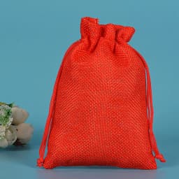 50pcs/lot Drawstring Gift Pouches Linen Bags For Jewelry Wedding Party Christmas Packaging Custom Logo 7*9 8*10 10*14 13*18cm