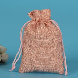 50pcs/lot Drawstring Gift Pouches Linen Bags For Jewelry Wedding Party Christmas Packaging Custom Logo 7*9 8*10 10*14 13*18cm