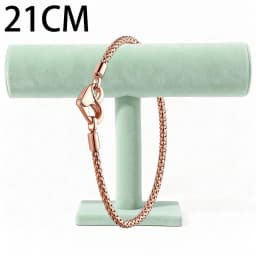 2026 New 925 Silver Women's Eternal Love Heart Jewelry Nail Snake Bone Bracelet Display Tool Exquisite DIY Charm Jewelry