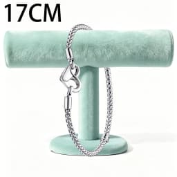 2026 New 925 Silver Women's Eternal Love Heart Jewelry Nail Snake Bone Bracelet Display Tool Exquisite DIY Charm Jewelry