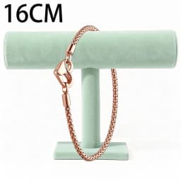 2026 New 925 Silver Women's Eternal Love Heart Jewelry Nail Snake Bone Bracelet Display Tool Exquisite DIY Charm Jewelry