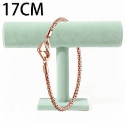 2026 New 925 Silver Women's Eternal Love Heart Jewelry Nail Snake Bone Bracelet Display Tool Exquisite DIY Charm Jewelry