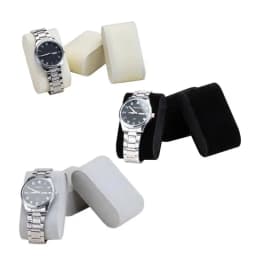 5Pieces Velvet Watch Bracelet Pillow Jewelry Displays Props for Home Shops Countertops and Showcases Display Holder