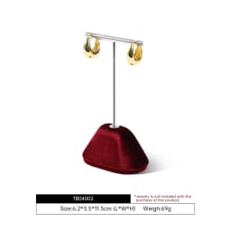 Yinbeini Velvet Jewelry Display Set Ring Earrings Necklace Bracelet Rack Organizer Boutique Combination Stand TB040