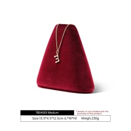 Yinbeini Velvet Jewelry Display Set Ring Earrings Necklace Bracelet Rack Organizer Boutique Combination Stand TB040