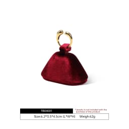 Yinbeini Velvet Jewelry Display Set Ring Earrings Necklace Bracelet Rack Organizer Boutique Combination Stand TB040