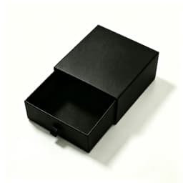 Black Paper Drawer Jewelry Packaging Box With Sponge Velvet Bag Greeting Card for Jewerly Gift Package Dropshipping