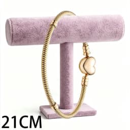 2026 New 925 Silver Women's Sparkling Tennis Heart Shaped Snake Bone Logo Bracelet Display Tool DIY Exquisite Charm Jewelry