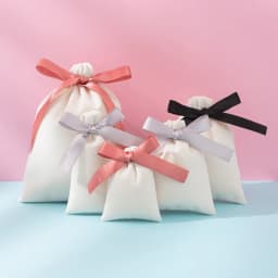 50Pcs Jewelry Thick Velvet Drawstring Bag Ribbon Bowknot Pouch Cosmetic Keychain Watch Bracelet Wedding Candy Sunglasses Storage