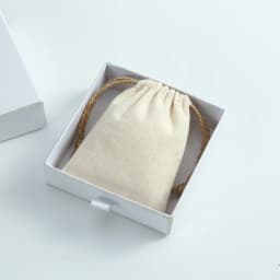 50 Cotton Burlap Jewelry Packaging Pouches Organizer Wedding Christmas Party Candy Bag Present Mariage Jute Drawstring Gift Bag
