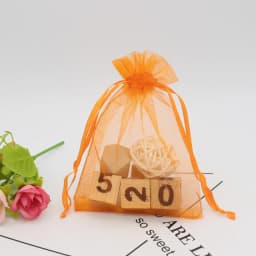 50pcs/lot Colorful Organza Bag 7x9cm 9x12cm 10x15cm Gift Wedding Packaging Display Jewelry Tulle Drawstring Bags Jewelry Pouches