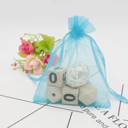 50pcs/lot Colorful Organza Bag 7x9cm 9x12cm 10x15cm Gift Wedding Packaging Display Jewelry Tulle Drawstring Bags Jewelry Pouches
