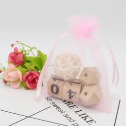 50pcs/lot Colorful Organza Bag 7x9cm 9x12cm 10x15cm Gift Wedding Packaging Display Jewelry Tulle Drawstring Bags Jewelry Pouches