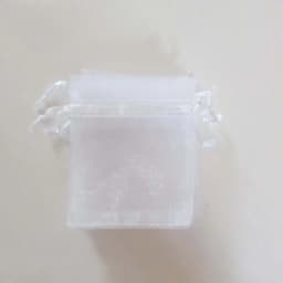 1000pcs White Gift Bags For Jewelry Bags And Packaging Organza Bag Drawstring Bag Wedding/Woman Travel Storage Display Pouches