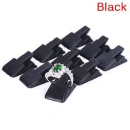 10pcs/Lot Ring Show Plastic Frosted Jewelry Displays Holder For Ring, Decoration Stand