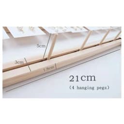 Jewelry Organizer Wooden DIY Wall Jewelry Display Earring Ring Necklace Hanger Storage Stands Boho Nature Jewelry Shop Decor