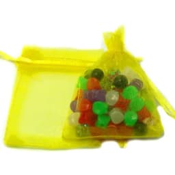 10pcs/20pcs 7x9/9x12cm Drawstring Organza Jewelry Packaging Display Pouches For DIY Jewelry Wedding Christmas Gift Beads Bags