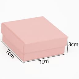 1pcs Pink Thin Kraft Paper Drawer Jewelry Gift Package Case Boxes Greeting Card Necklace Bracelet Packaging Box Accessories