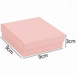1pcs Pink Thin Kraft Paper Drawer Jewelry Gift Package Case Boxes Greeting Card Necklace Bracelet Packaging Box Accessories