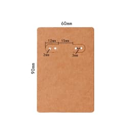 50Pcs 6x9cm Jewelry Display Cards Tags Wholesale Packaging With Or Without Bags Business Supplier Necklaces Earrings Storage Box