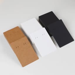 50Pcs 6x9cm Jewelry Display Cards Tags Wholesale Packaging With Or Without Bags Business Supplier Necklaces Earrings Storage Box
