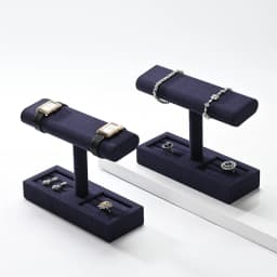 Oirlv T-bar Watch Holder Watch Jewelry Display Stand Rings Bracelets Storage Holder Jewelry Display Rack Watch Showcase Props
