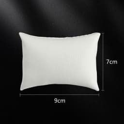 White PU Leather Jewelry Pillow Watch Holder Bracelet Bangle Display Props Necklace Chain Organizer Watch Pillow