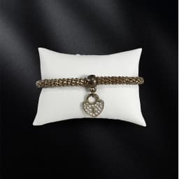 White PU Leather Jewelry Pillow Watch Holder Bracelet Bangle Display Props Necklace Chain Organizer Watch Pillow