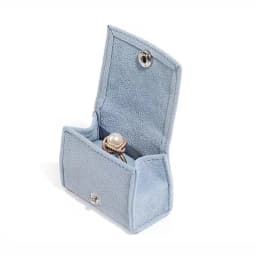 New Velvet Jewelry Box for Travel Portable Ring Earrings Stud Storage Bag Fashion Cute Mini  Jewelry Packaging Organizer Bag