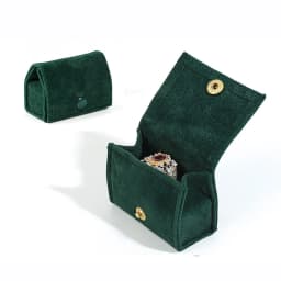 New Velvet Jewelry Box for Travel Portable Ring Earrings Stud Storage Bag Fashion Cute Mini  Jewelry Packaging Organizer Bag