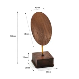 1PCS Jewelry Display Stand Necklace Earrings Jewelry Copper Wood Jewelry Display Props Shooting Jewelry Booth Display Pieces