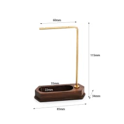1PCS Jewelry Display Stand Necklace Earrings Jewelry Copper Wood Jewelry Display Props Shooting Jewelry Booth Display Pieces