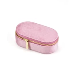 TAIMY Velvet Jewelry Box Jeweler Jewelry Gifts Custom Logo Packaging Portable Travel Ring Earrings Storage Box Jewellery Boxes