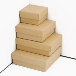 1PC Kraft Paper Jewelry Box Bracelet Necklace Ring Earring Box Handmde Wedding Gifts Packaging Box Jewelry Accessories