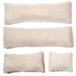 1Pc Beige Linen Fabric Jewelry Pillow For Watch Bangle Bracelet Display Holder Gift Jewelry Cushion DIY Accessories Wholesale