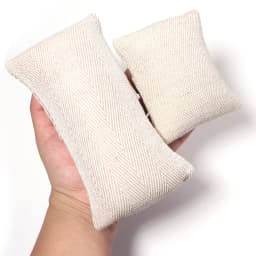 1Pc Beige Linen Fabric Jewelry Pillow For Watch Bangle Bracelet Display Holder Gift Jewelry Cushion DIY Accessories Wholesale