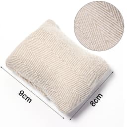 1Pc Beige Linen Fabric Jewelry Pillow For Watch Bangle Bracelet Display Holder Gift Jewelry Cushion DIY Accessories Wholesale