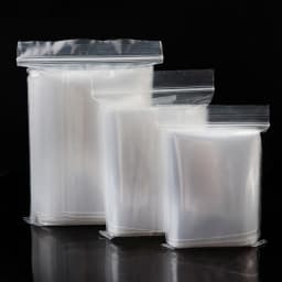 20-100pcs Zipper Sealed Bags Clear Ziplock Plastic Bags Jewelry Food Packing Reclosable Storage Zippers Sealing Pouch Wholesale