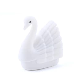 1Piece Lovely Swan Jewelry Box Velvet Wedding Ring Box Necklace Display Box Swan Gift Box Container Case for Jewelry Packaging