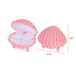 Velvet Jewelry Box Organizer Cute Animal Wedding Ring Box Fruit Storage Case Earring Necklace Display Packaging Gift Accessories